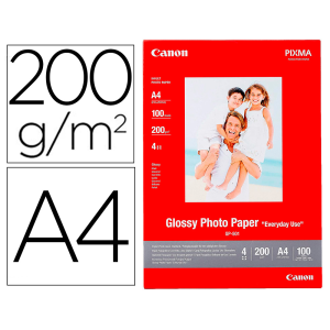 Papel fotografico canon...