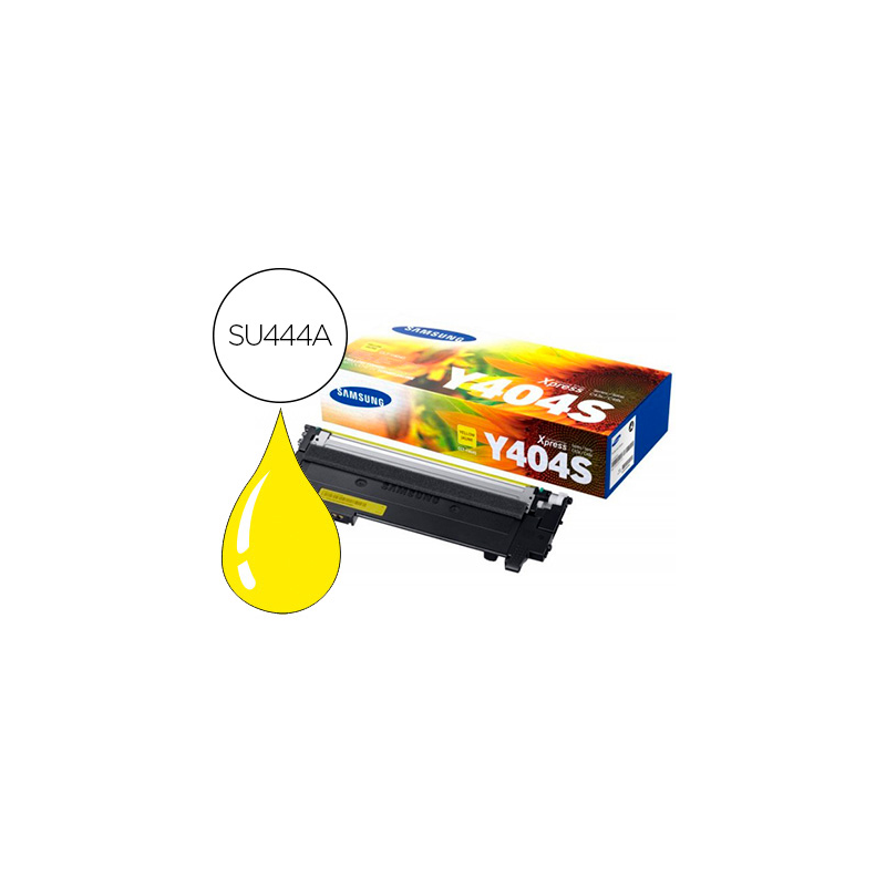 Toner samsung clt 404 para sl-c430/c480 amarillo 1000 paginas