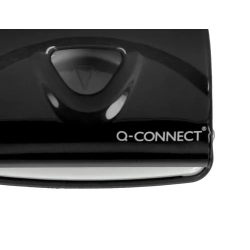 Taladrador q-connect kf14217 negro abertura 2 mm capacidad 20 hojas