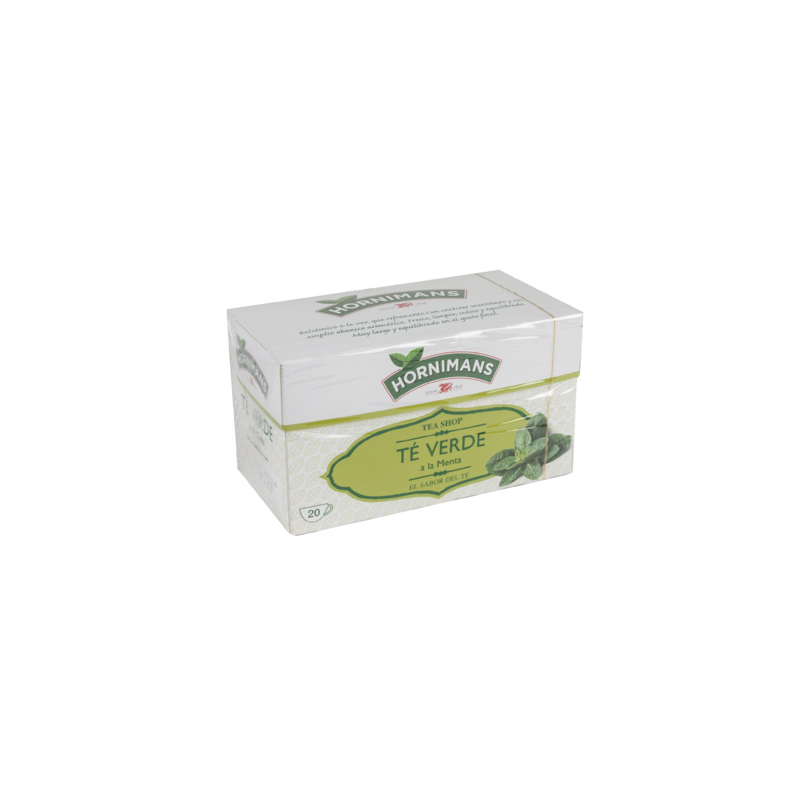 Te verde hornimans a la menta caja de 20 bolsas