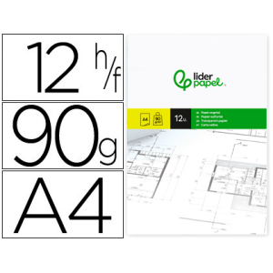 Papel vegetal liderpapel a4...