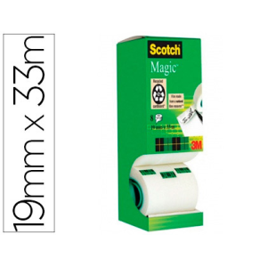 Cinta adhesiva scotch magic...