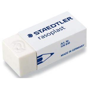 Goma de borrar staedtler...