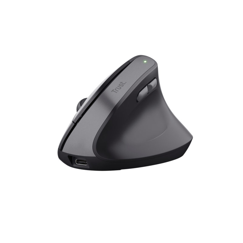 Raton trust bayo ii ergo inalambrico 2400 dpi 6 botones color negro