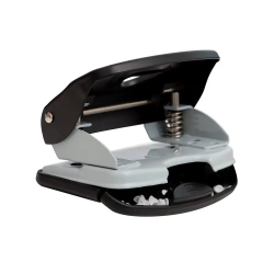 Taladrador q-connect kf14221 2 taladros color negro abertura 3,5 mm capacidad 40 hojas