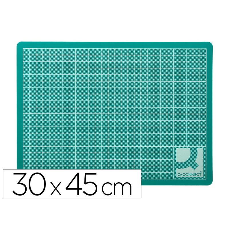 Plancha para corte q-connect din a3 3 mm grosor color verde