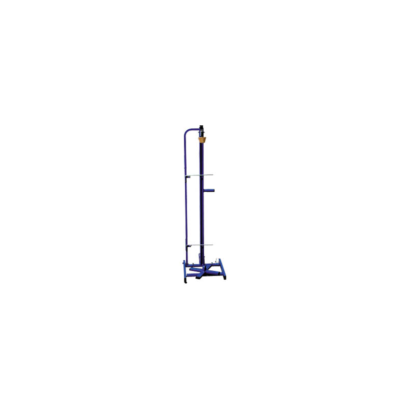Guillotin metalico con ruedas para rollos de hasta 1.20 mt