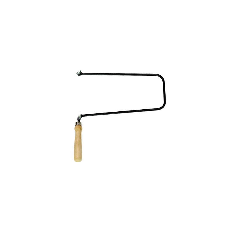 Arco de segueta grande 130x270 mm de calado mango de madera