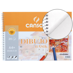 Bloc dibujo basik din a4...