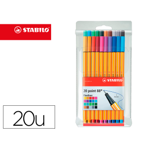 Rotulador stabilo punta de...