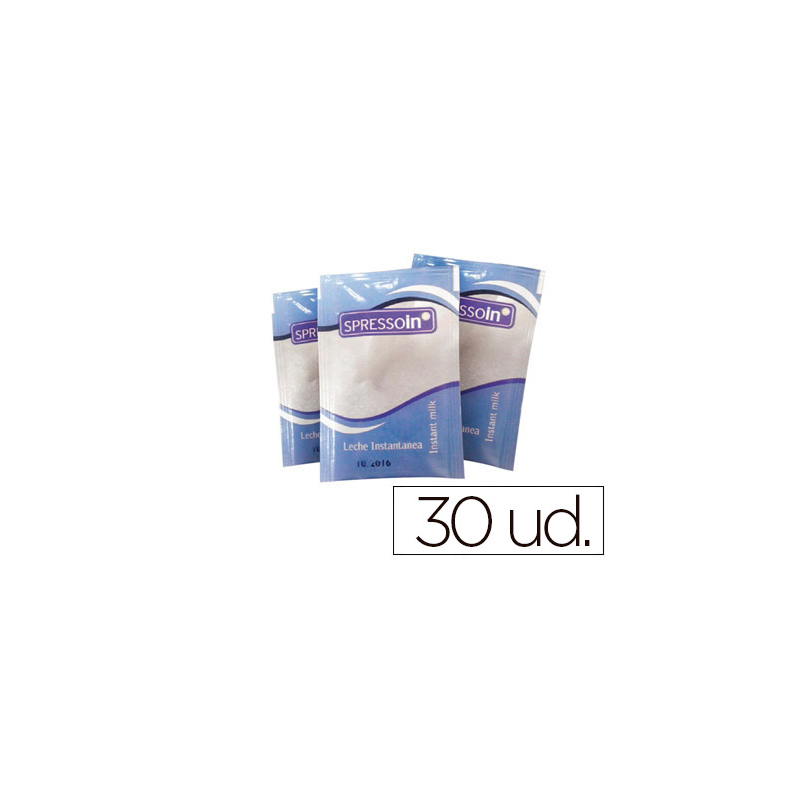 Leche en polvo spressoin sobre de 5 g envase de 25 unidades