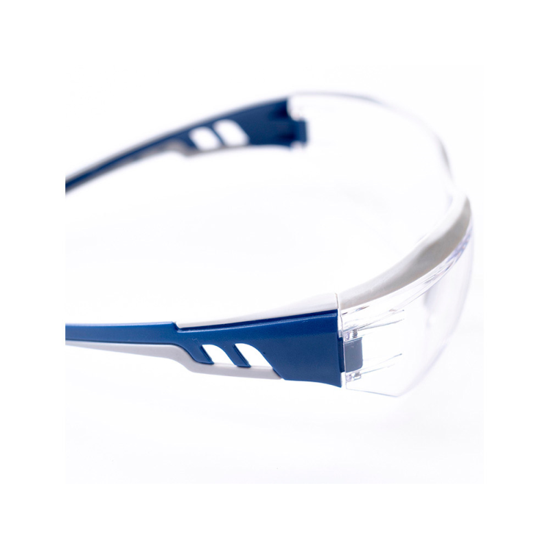 Gafas de proteccion safetop pristina pc claro montura bi-componente