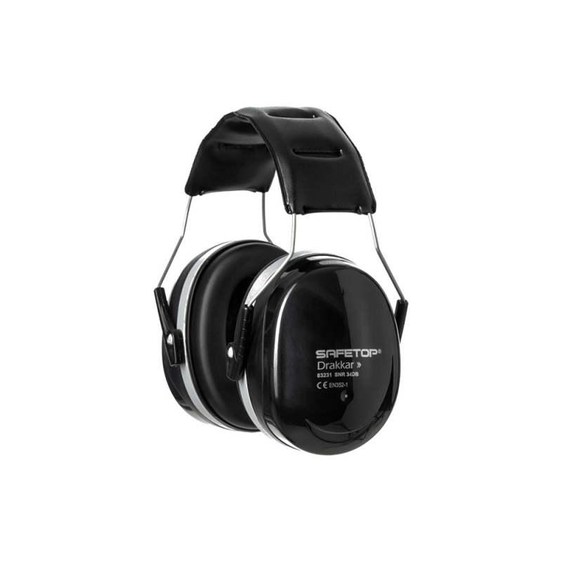 Protector auditivo safetop drakkar doble carcasa snr 34 db