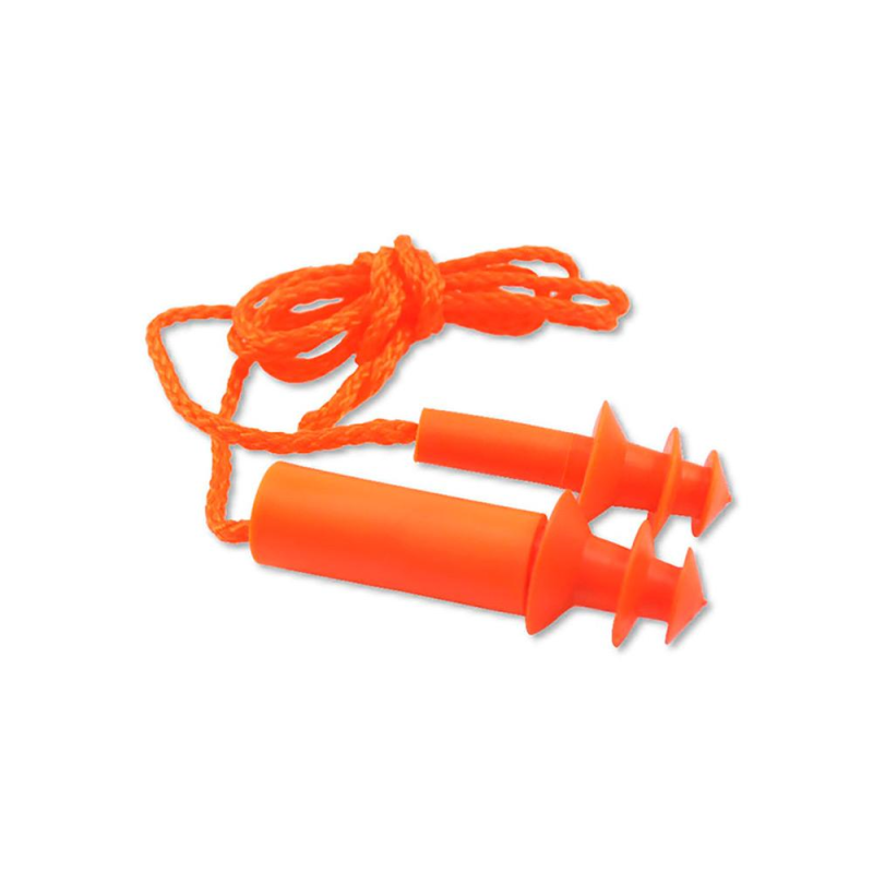 Tapon auditivo safetop track-fit box reutilizable con cordon en cajita ind snr 24,5 db