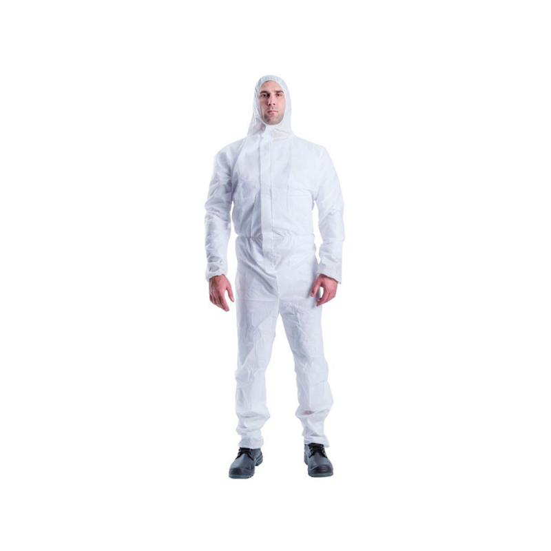 Buzo de trabajo safetop skingard weld categoria 3 color blanco talla xl