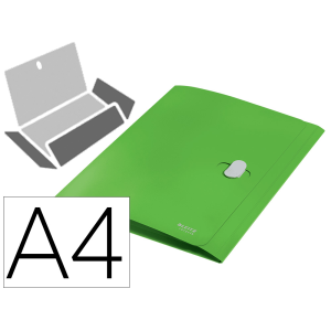 Carpeta leitz recycle gomas...