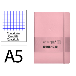 Cuaderno con gomilla...