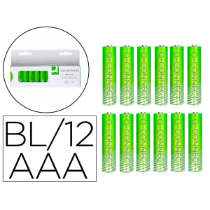 Pila q-connect alcalina aaa...