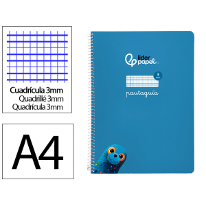 Cuaderno espiral liderpapel...