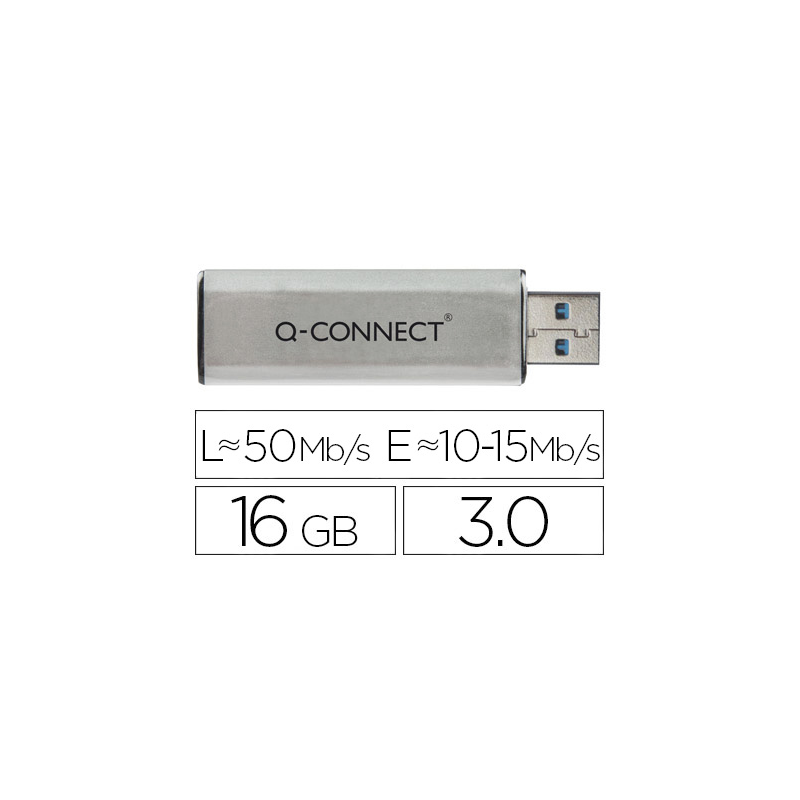 Memoria usb q-connect flash 16 gb 3.0