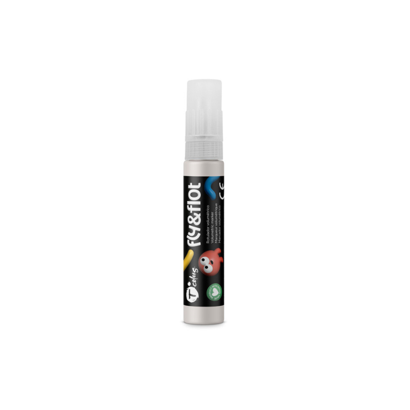 Rotulador tcolors fly&flot efecto 3d volumetrico 25 ml color blanco