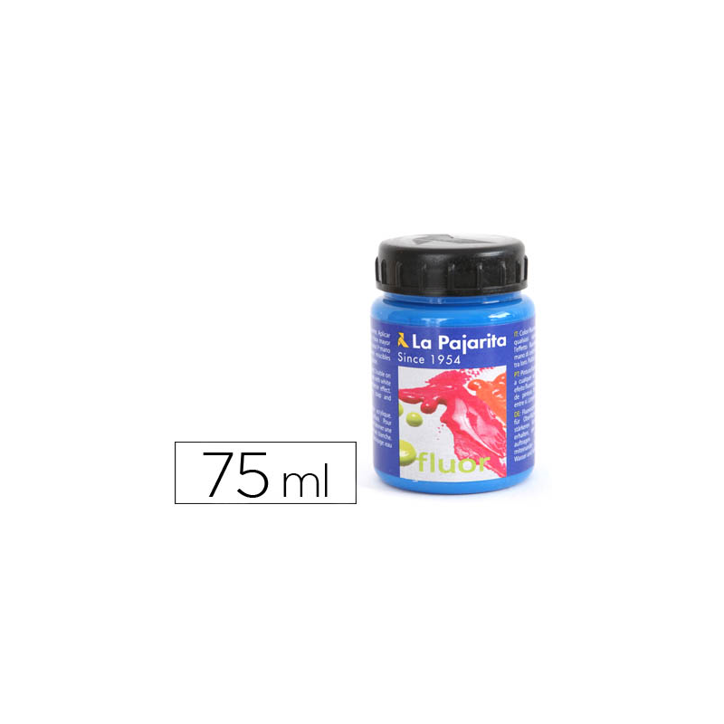Pintura acrilica la pajarita f-05 azul luminoso 75ml
