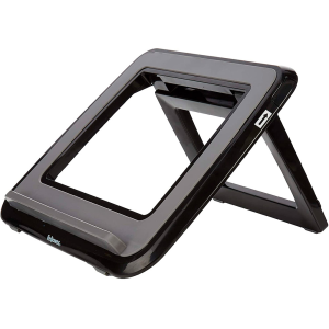 Soporte elevador fellowes i-spire para portatil hasta 17/' ajustable 7 angulos diferentes negro 320x286x42 mm