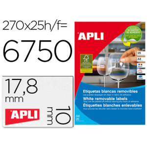 Etiqueta adhesivas apli...