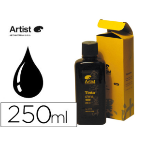 Tinta china artist negra...
