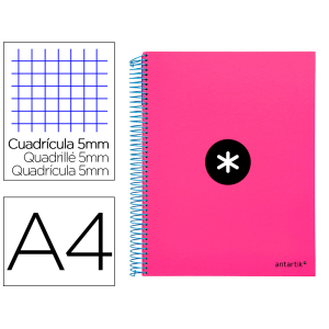 Cuaderno espiral a4 micro...