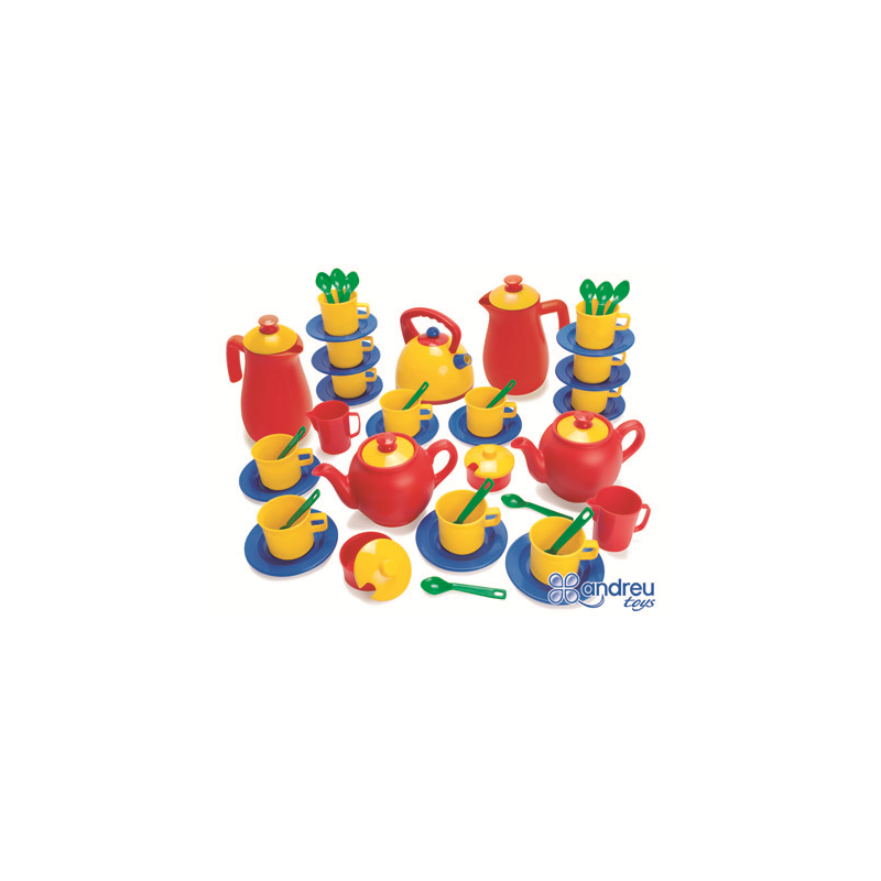 Juego dantoy vajilla 12 servicios 82 piezas 29x38x9 cm