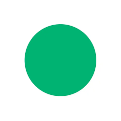 Gomets liderpapel autoadhesivo circulos 10,5 mm verde rollo de 6000 unidades en caja de carton