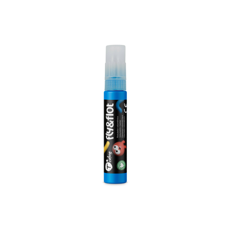Rotulador tcolors fly&flot efecto 3d volumetrico 25 ml color azul
