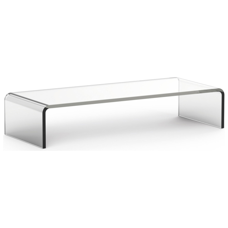 Soporte maul para monitor acrilico transparente l 500x198x100 mm