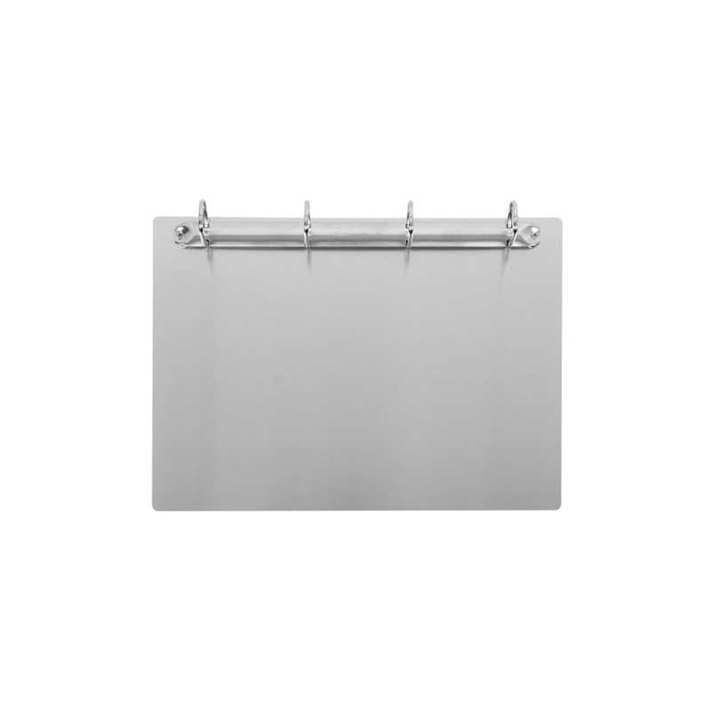 Soporte metalico magnetico djois aluminio 4 anillas 30 mm din a4 horizontal
