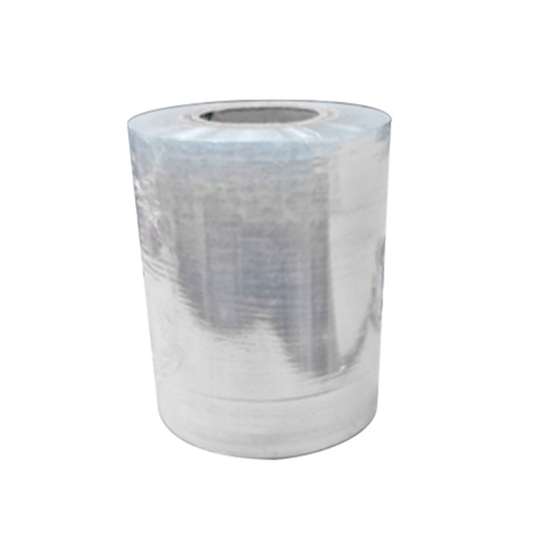 Film extensible manual ancho 100 mm largo 150 mt espesor 23 micras transparente