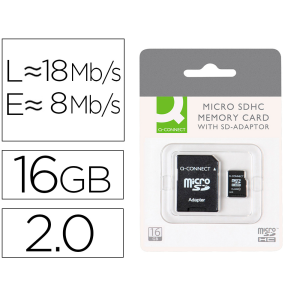 Memoria sd micro q-connect...