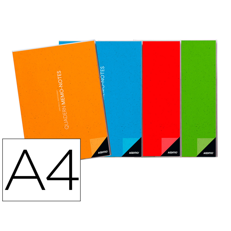 Cuaderno memo notas catalan additio din a4 evaluacion continuacion planificacion semanal