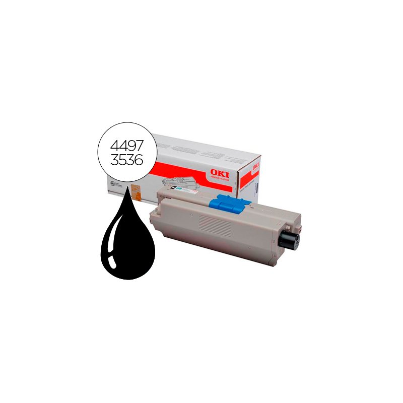 Toner oki c301dn/c321dn negro 2200 pag