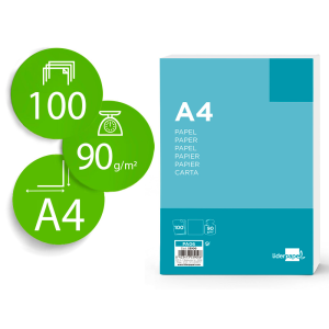 Papel liderpapel a4 90g/m2...