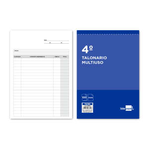 Talonario liderpapel...