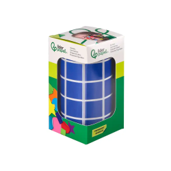Gomets liderpapel autoadhesivo cuadrado 20x20 mm azul rollo de 2000 unidades en caja de carton