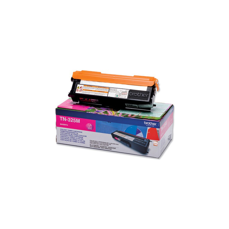 Toner brother tn-325m magenta -3,500pag- hl-4140cn hl-4150cdn hl-4570cdw dcp-9055cdn dcp-9270cdw