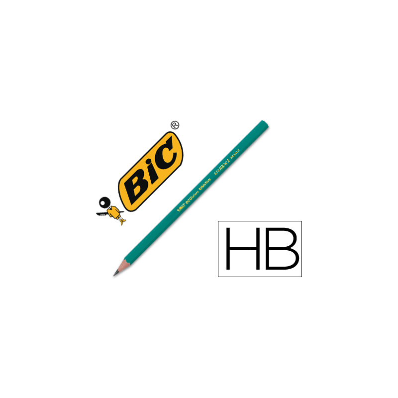 Lapices de grafito bic evolution hb