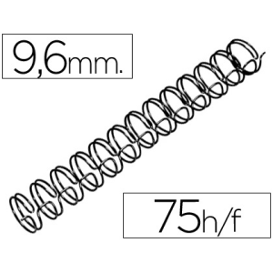 Espiral wire 3:1 9,6 mm n.6...