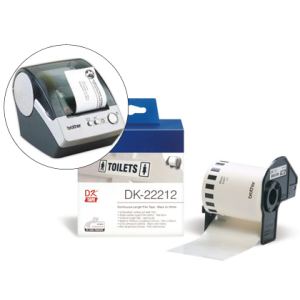 Etiqueta brother dk22212...