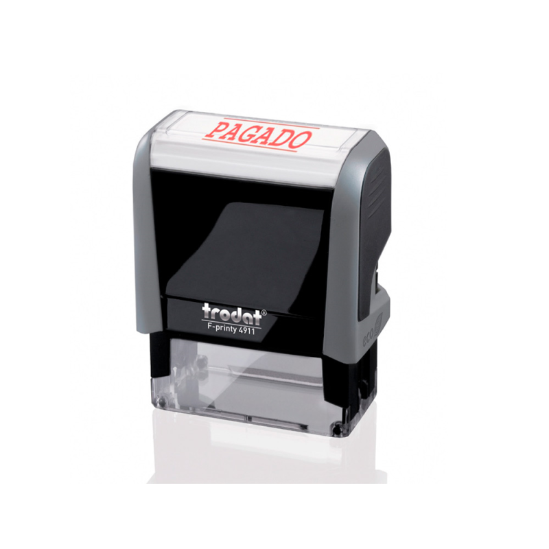 Sello entintado printy 4911 pagado