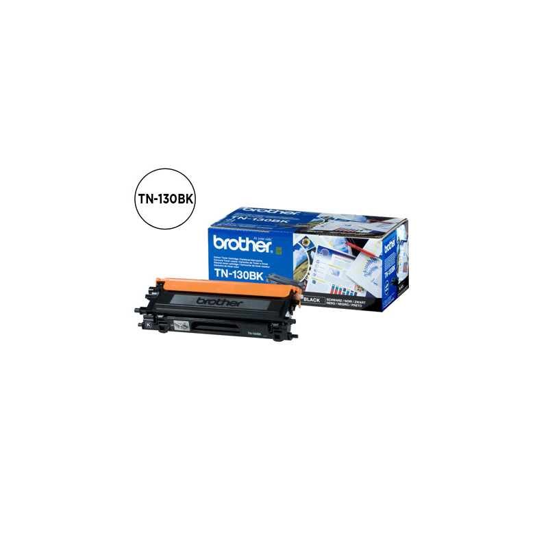 Toner brother tn130bk hl-4040cn/4050cdn/4070cdw dcp-9040/9045 mfc-9440/9840 negro -2.500@5%-
