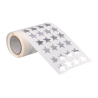 Gomets liderpapel autoadhesivo estrellas plateadas 20 mm 1500 unidades en caja de carton