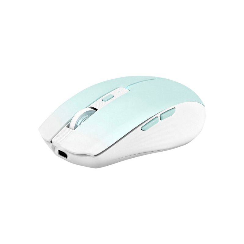 Raton tnb gradient inalambrico 1600 dpi usb tipo-c seis botones color azul